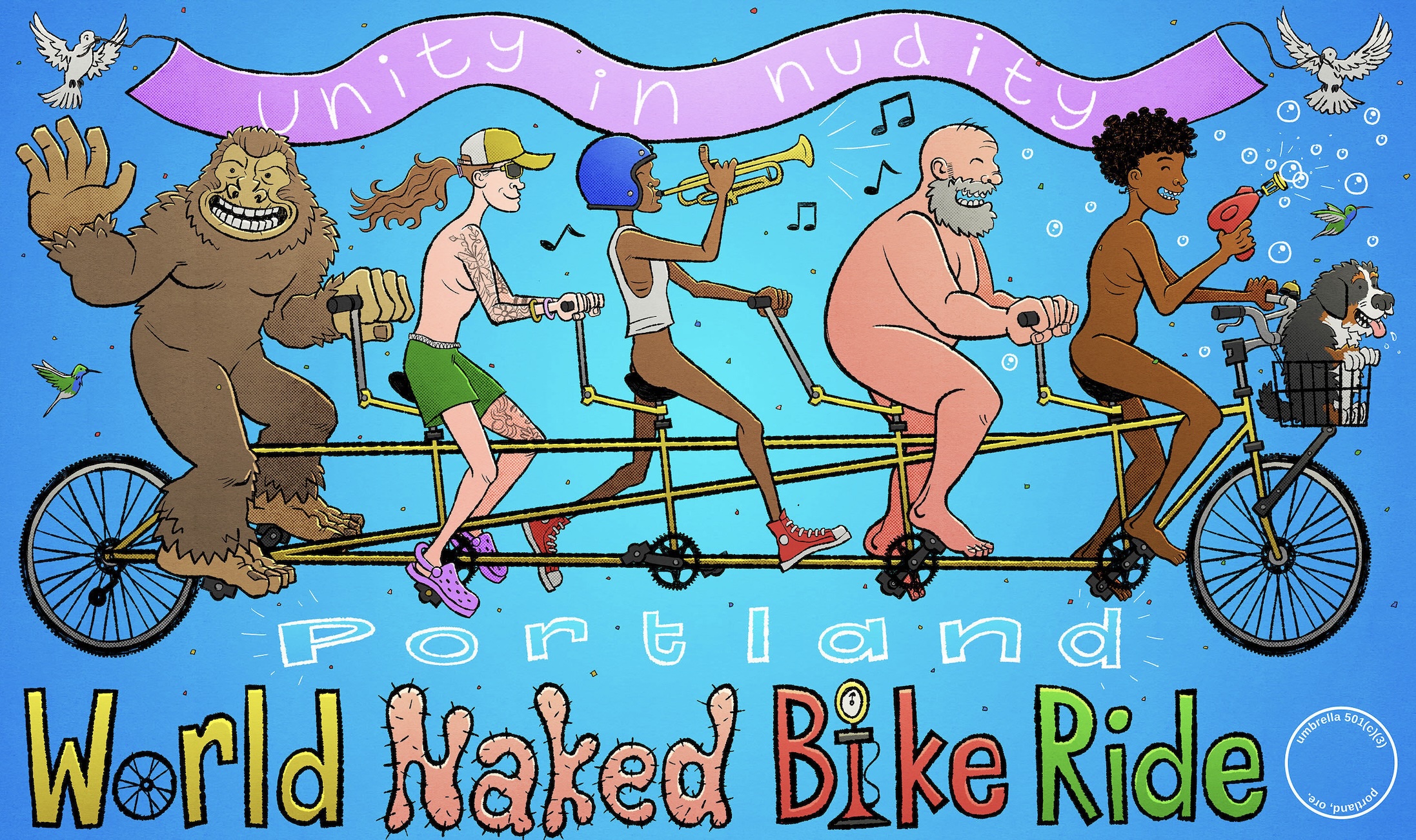 PDX World Naked Bike Ride